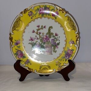antique Imperial Crown China plate Austria, 10”